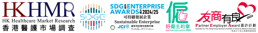 香港醫護市場調查及策劃 標誌